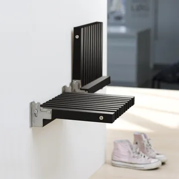 Cutter wandstoel - zwart geschilderd eikenhout - Skagerak