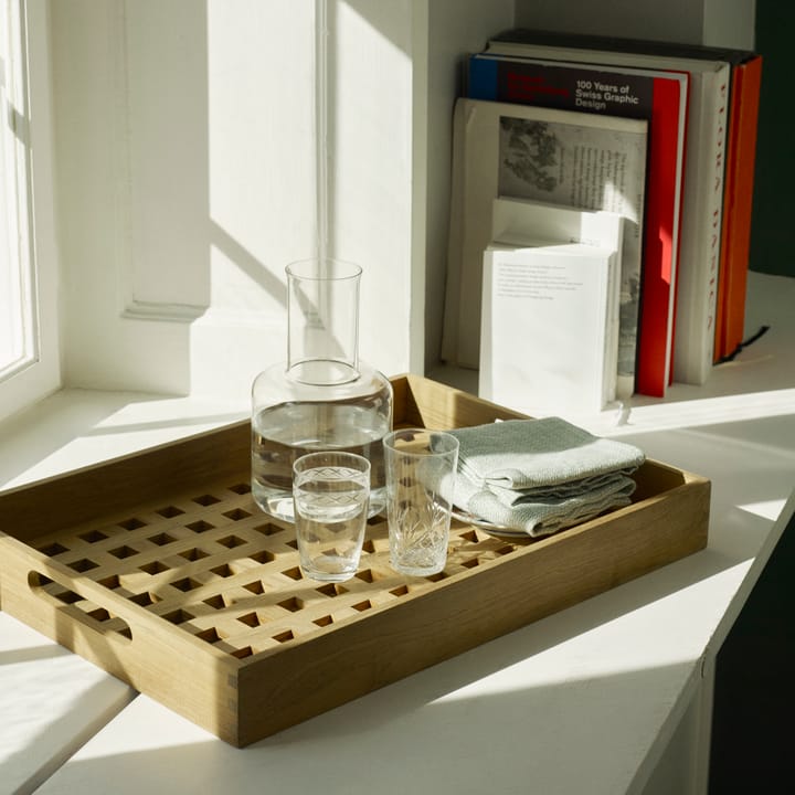 Fionia dienblad 36x52 cm, Teak Skagerak
