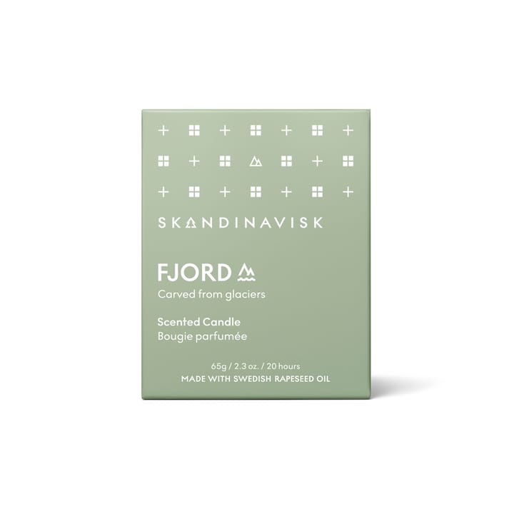 Fjord geurkaars met deksel, 65 g Skandinavisk