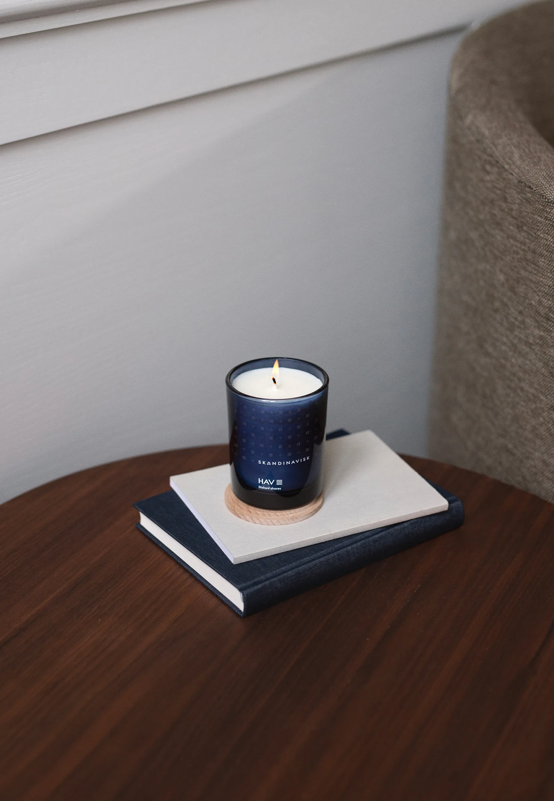 Hav geurkaars met deksel, 200 g Skandinavisk