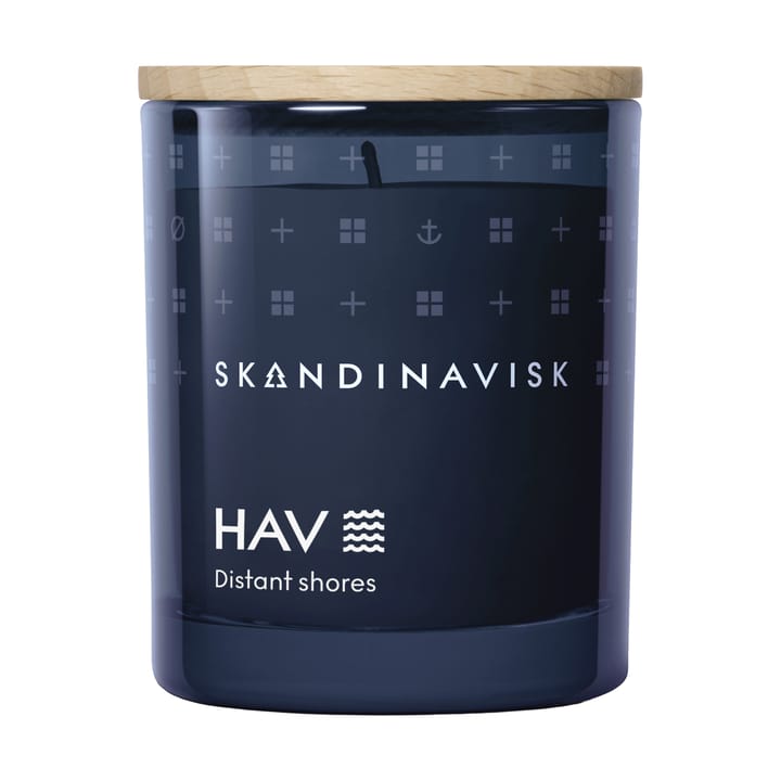 Hav geurkaars met deksel - 65 g - Skandinavisk