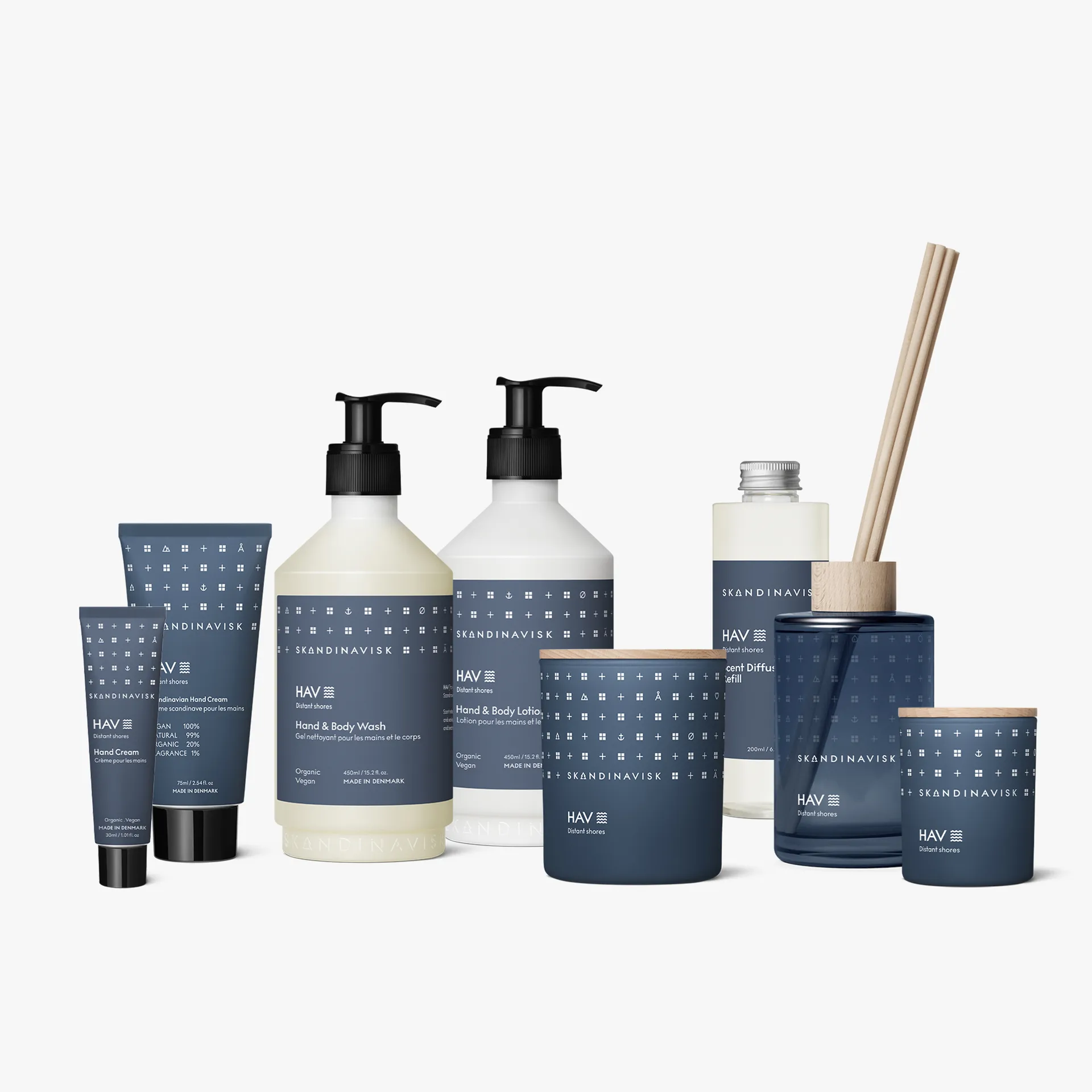 Hav geurstokjes, 200 ml Skandinavisk