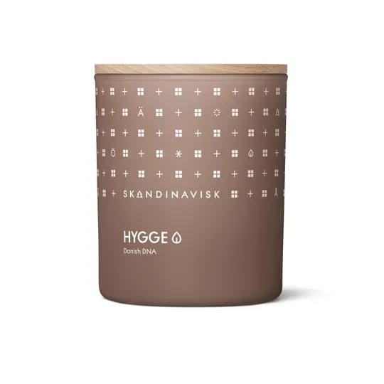 Skandinavisk SKOG 'Forêt' Bougie Parfumée. Notes parfumées: Aiguilles et Pommes de Pin, Sève de