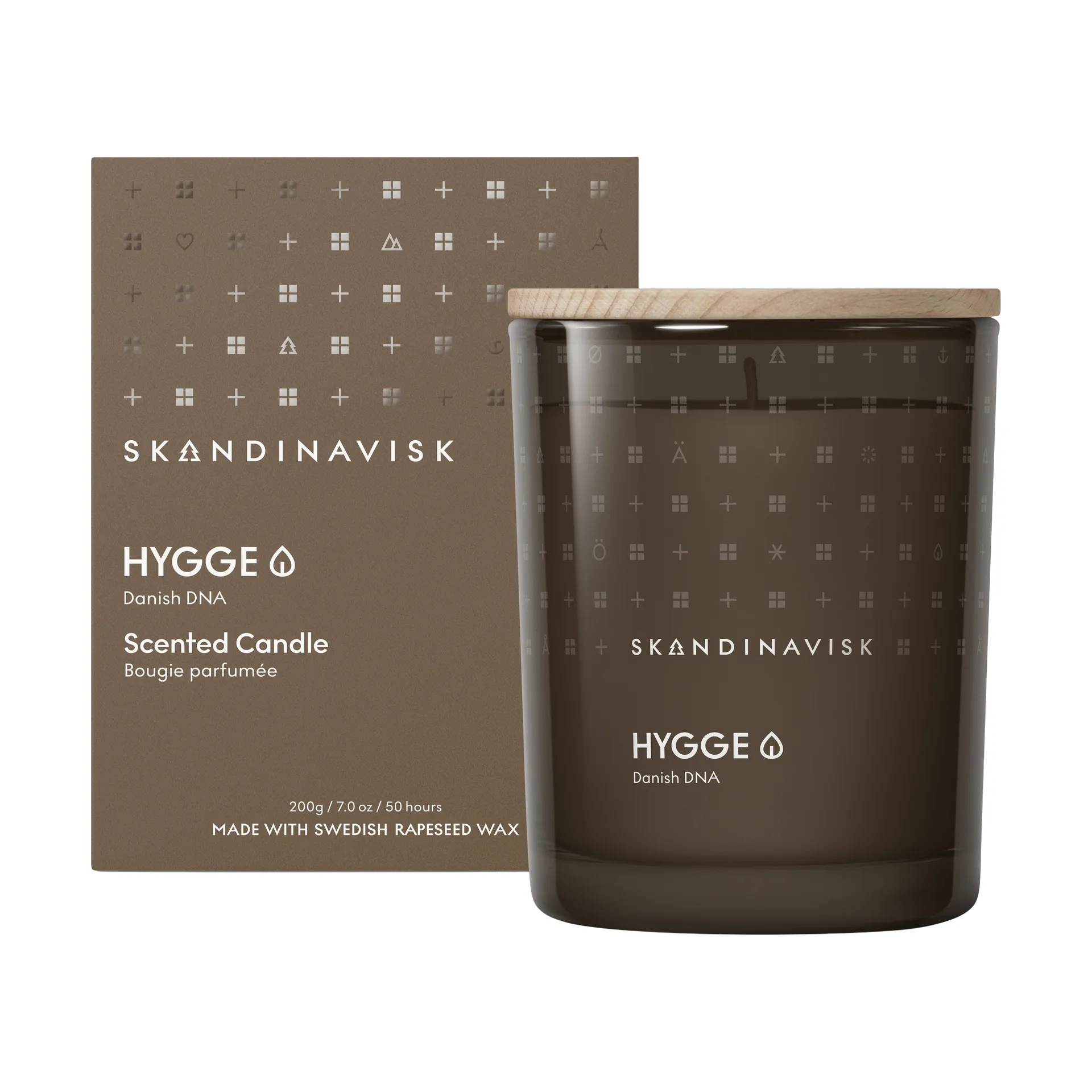 Hygge geurkaars met deksel, 200 g Skandinavisk
