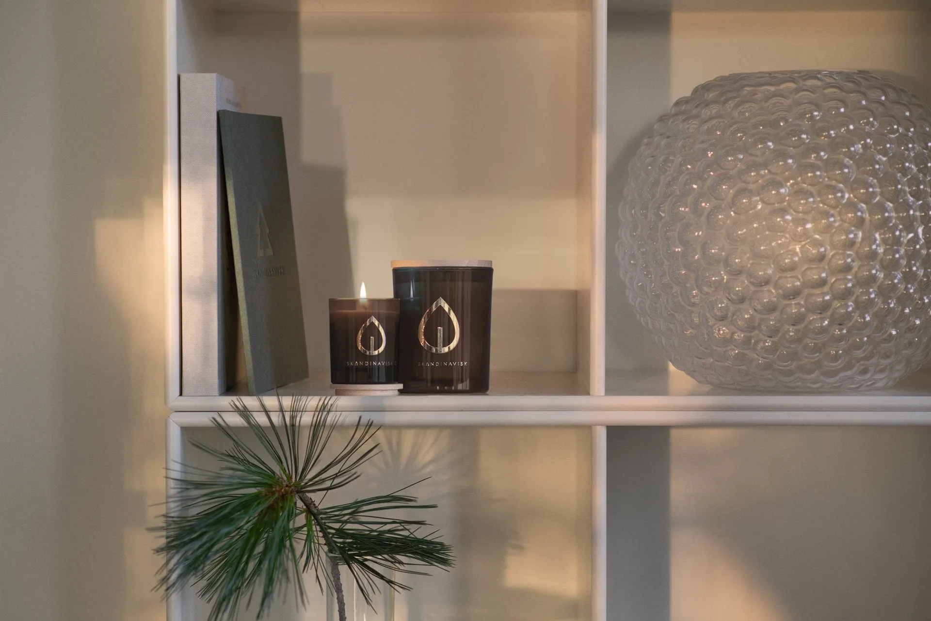 Hygge Gold Symbol geurkaars, 65 g Skandinavisk