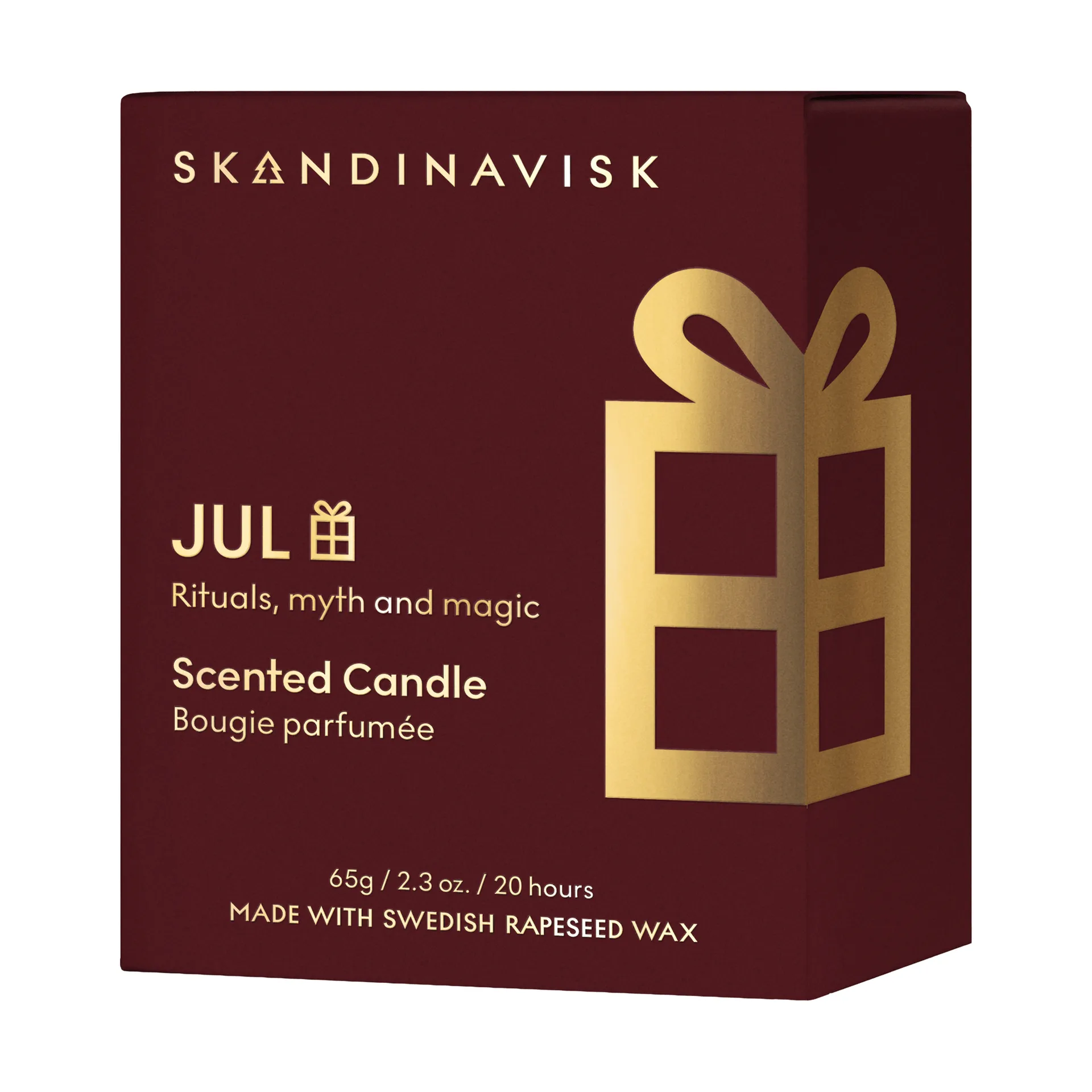 Jul Gold Symbol geurkaars, 65 g Skandinavisk