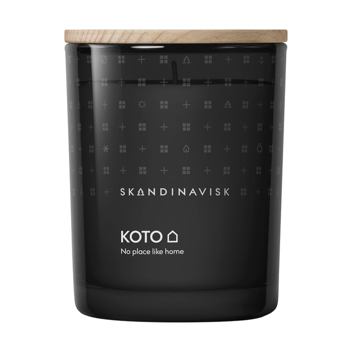 Koto geurkaars met deksel - 200 g - Skandinavisk