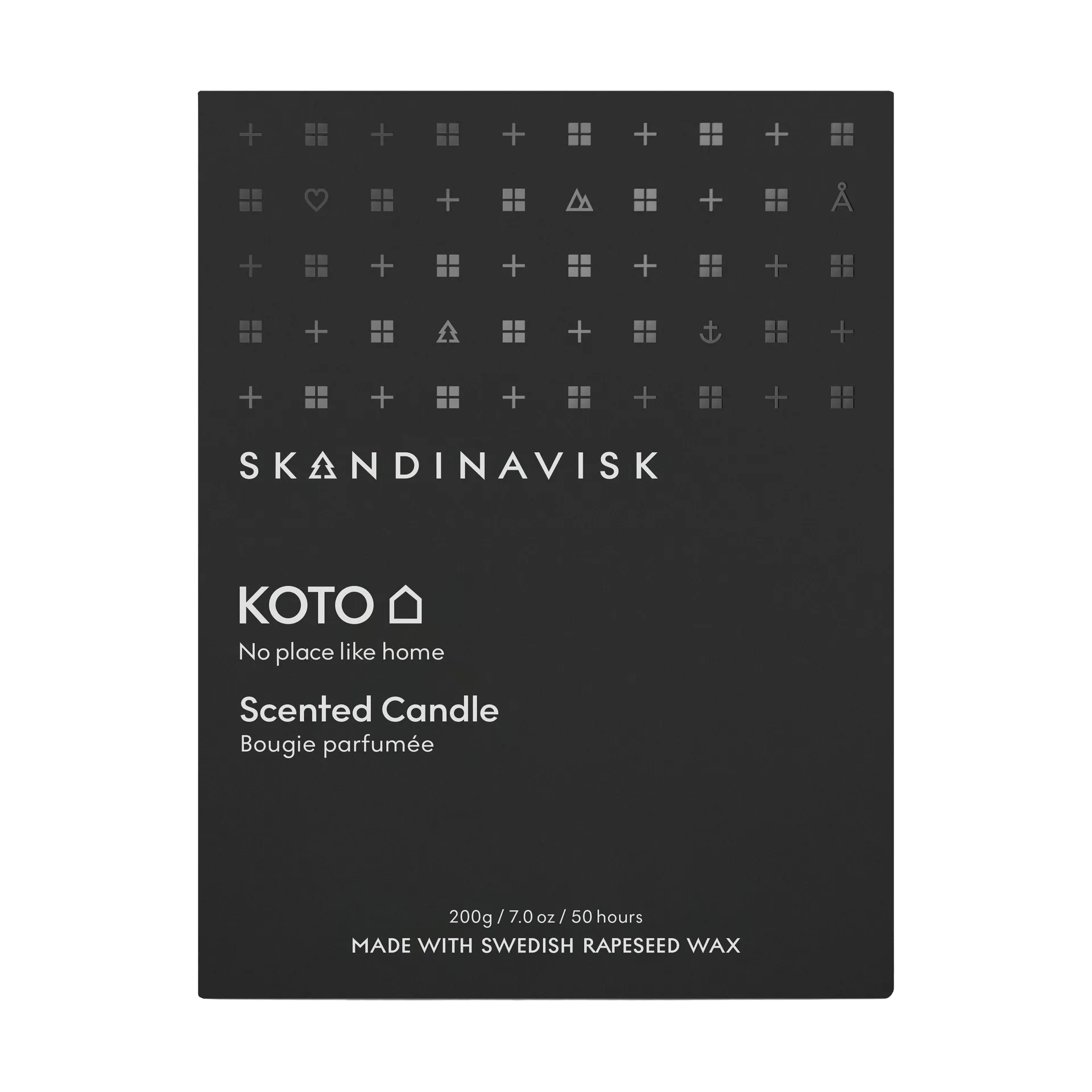 Koto geurkaars met deksel, 200 g Skandinavisk