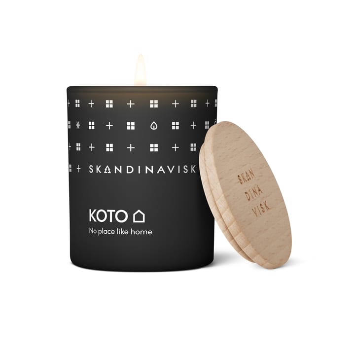 Koto geurkaars met deksel, 65 g Skandinavisk