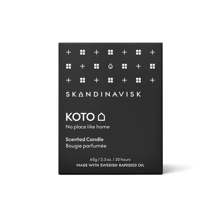 Koto geurkaars met deksel, 65 g Skandinavisk