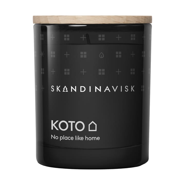 Koto geurkaars met deksel - 65 g - Skandinavisk