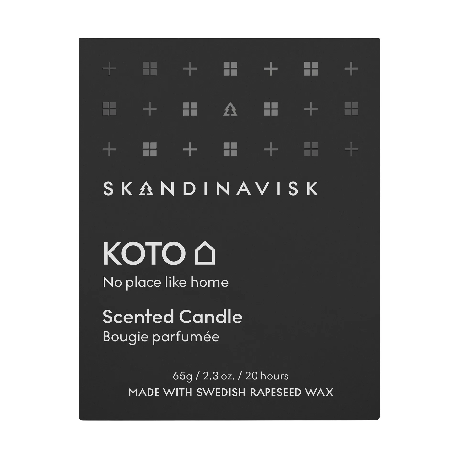 Koto geurkaars met deksel, 65 g Skandinavisk