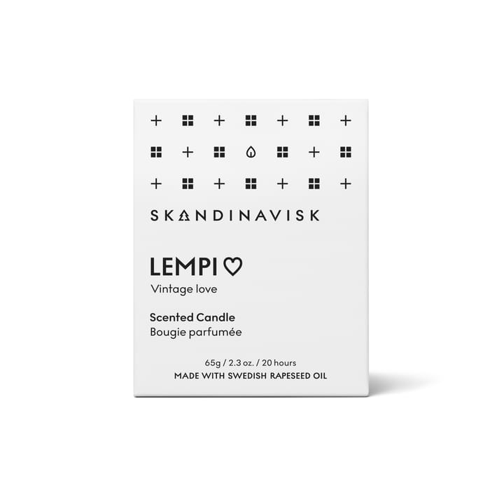 Lempi geurkaars met deksel, 65 g Skandinavisk