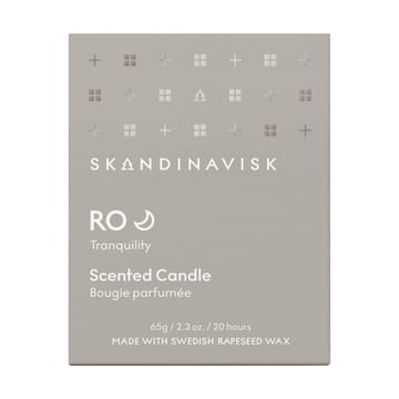 Ro geurkaars met deksel - 65 g - Skandinavisk