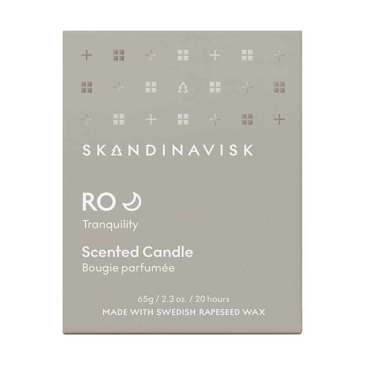 Ro geurkaars met deksel, 65 g Skandinavisk