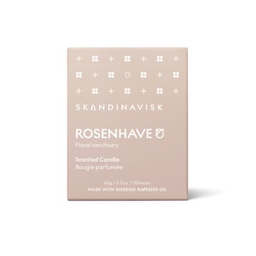Rosenhave geurkaars met deksel - 65 g - Skandinavisk