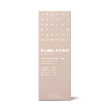 Skandinavisk handcrème 75 ml - Rosenhave - Skandinavisk