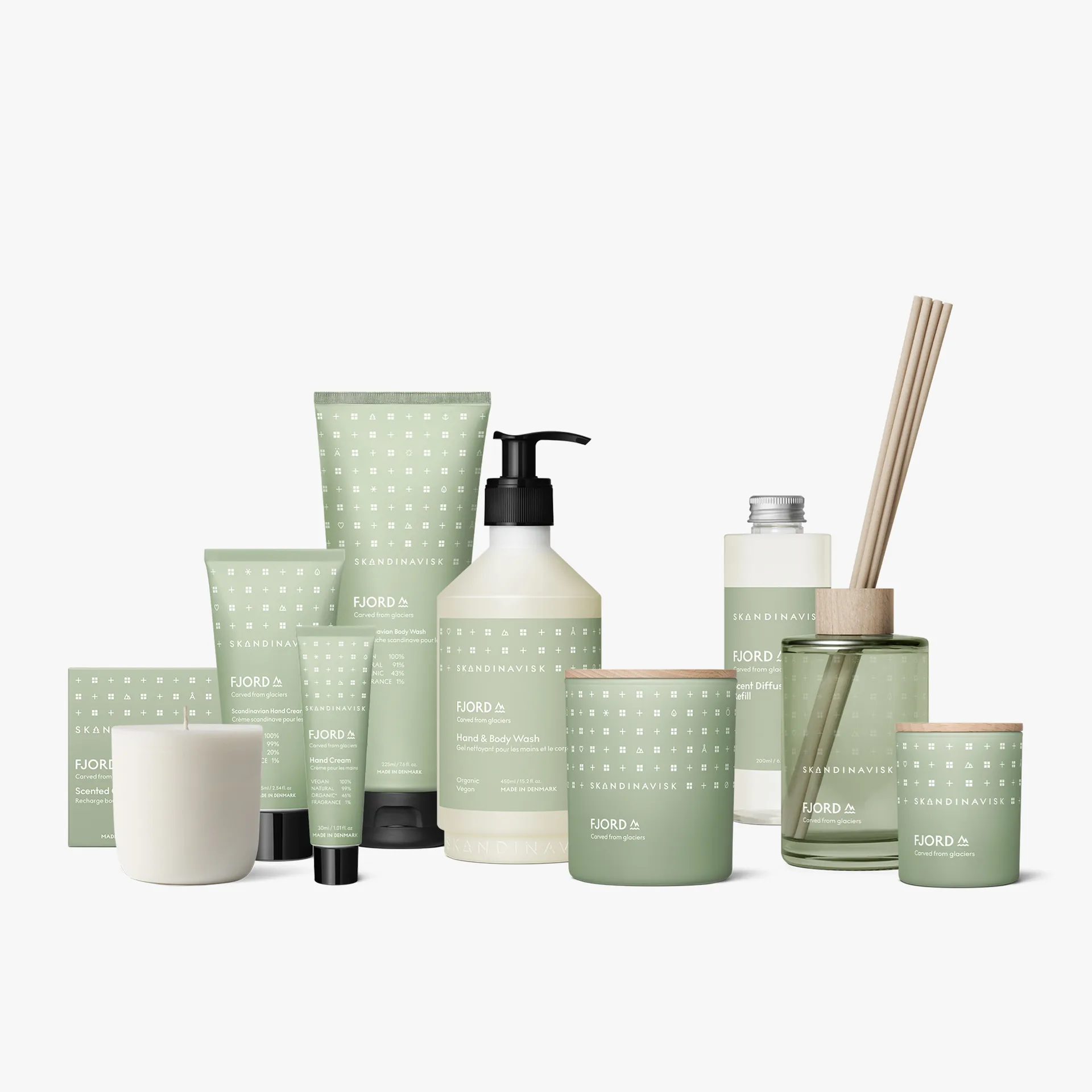 Skandinavisk refill voor geurstokjes 200 ml, Fjord Skandinavisk