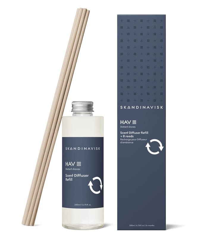 Skandinavisk refill voor geurstokjes 200 ml, Hav Skandinavisk