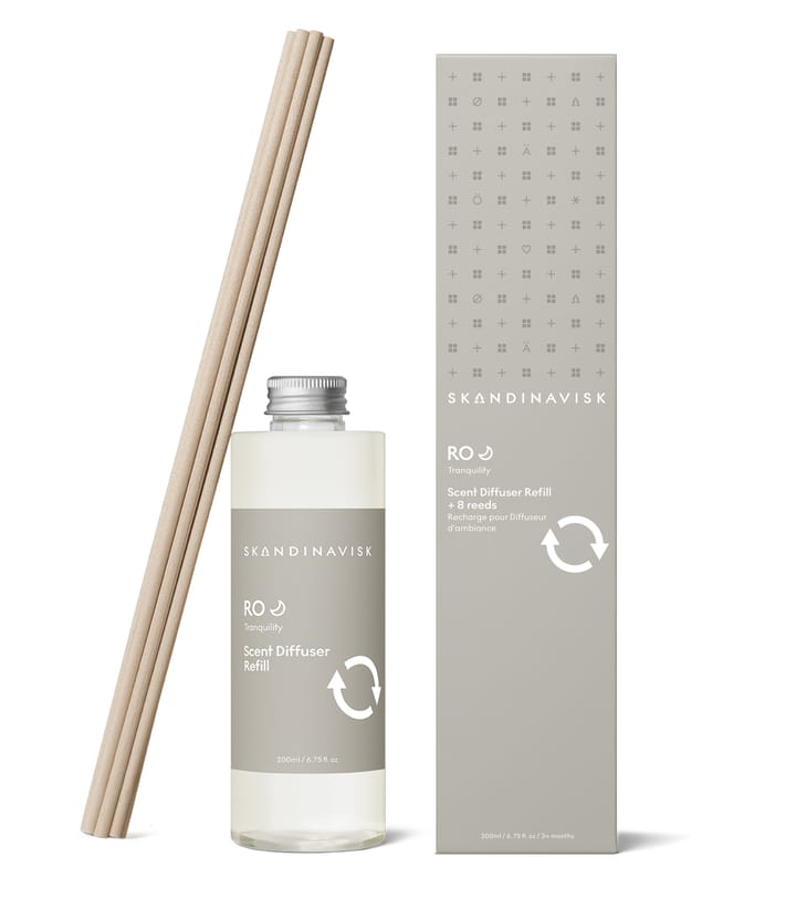 Skandinavisk refill voor geurstokjes 200 ml, Ro Skandinavisk