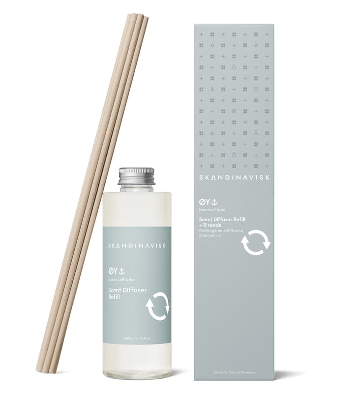 Skandinavisk refill voor geurstokjes 200 ml, Øy Skandinavisk