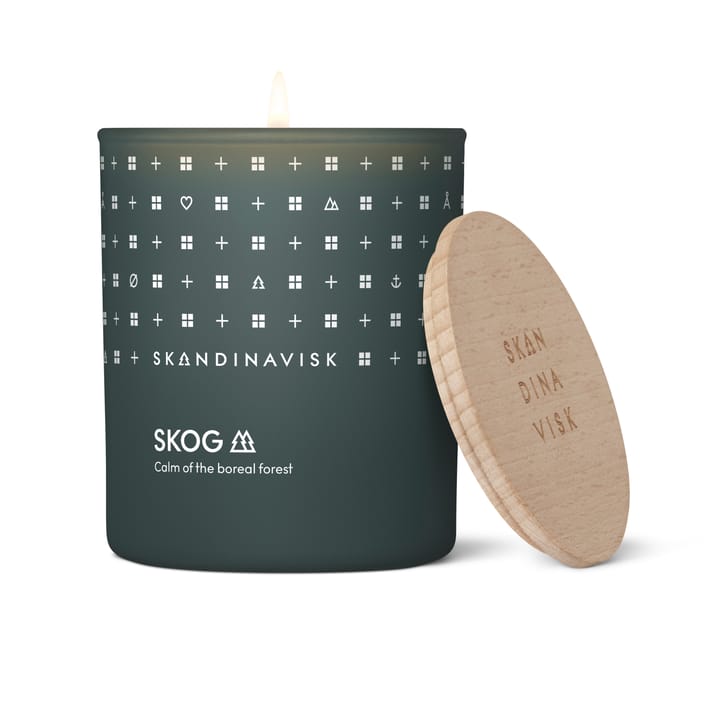 Skog geurkaars met deksel, 200 g Skandinavisk