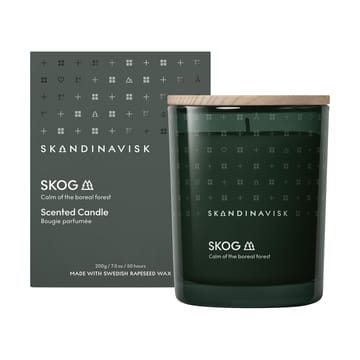Skog geurkaars met deksel - 200 g - Skandinavisk