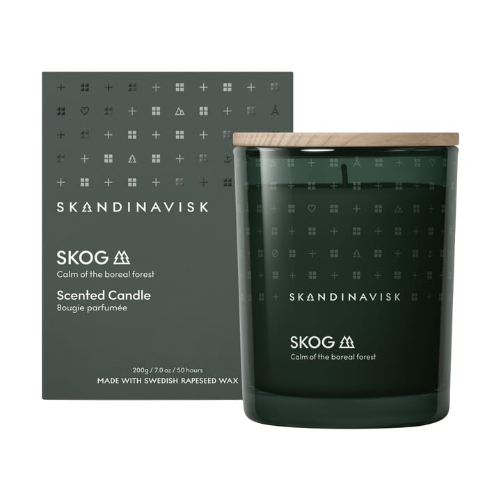 Skog geurkaars met deksel, 200 g Skandinavisk