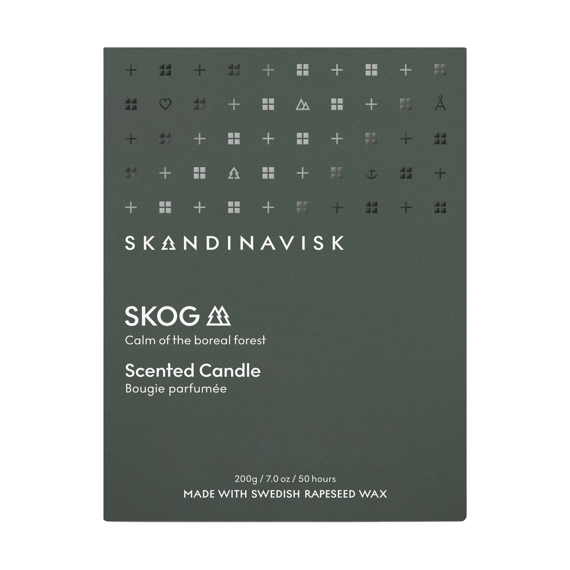 Skog geurkaars met deksel, 200 g Skandinavisk