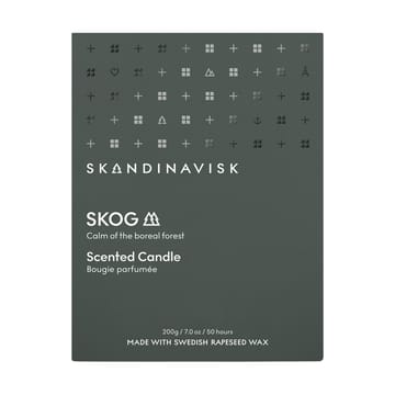 Skog geurkaars met deksel - 200 g - Skandinavisk