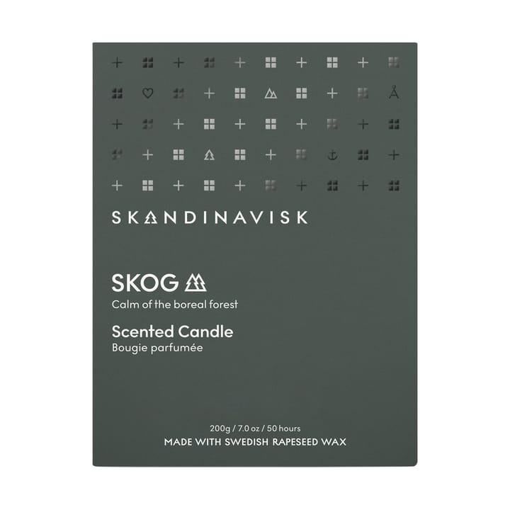 Skog geurkaars met deksel, 200 g Skandinavisk