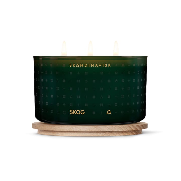 Skog geurkaars met deksel - 475 g - Skandinavisk