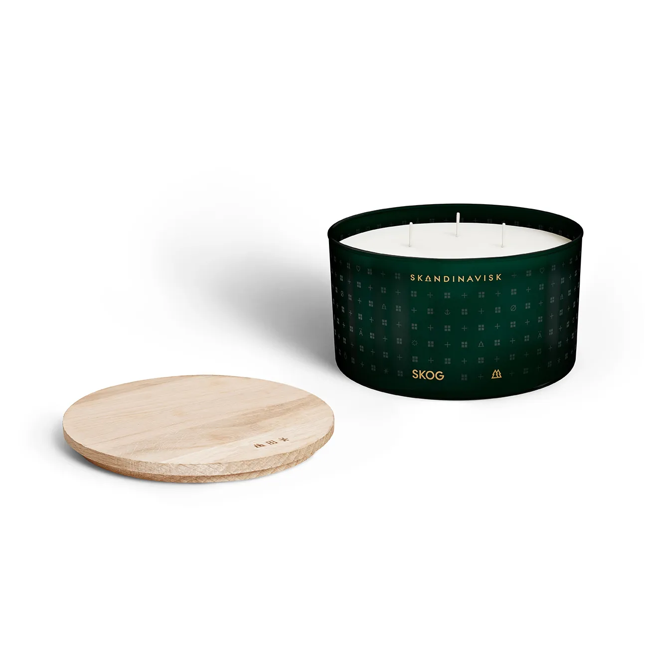 Skog geurkaars met deksel, 475 g Skandinavisk