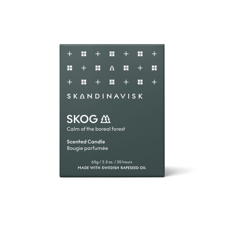 Skog geurkaars met deksel, 65 g Skandinavisk