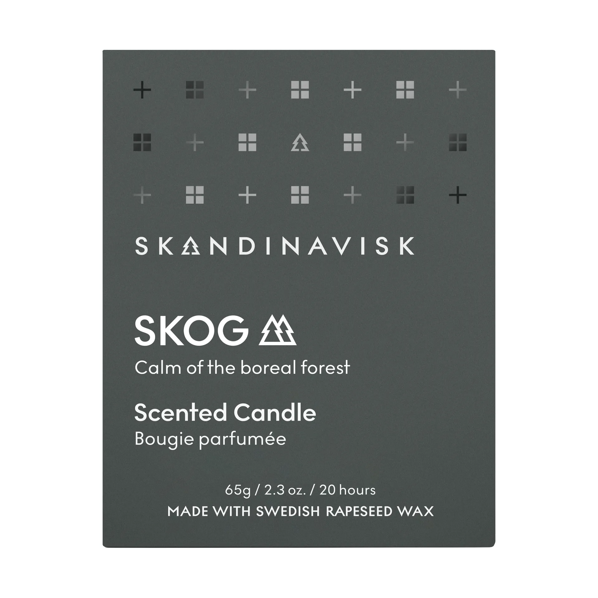 Skog geurkaars met deksel, 65 g Skandinavisk