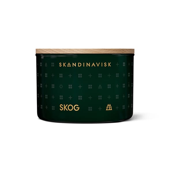 Skog geurkaars met deksel - 90 g - Skandinavisk