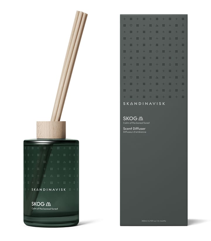 Skog geurstokjes - 200 ml - Skandinavisk