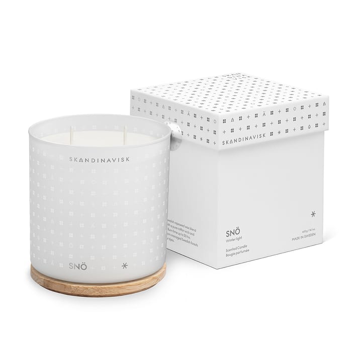 Snö geurkaars, 400 g Skandinavisk