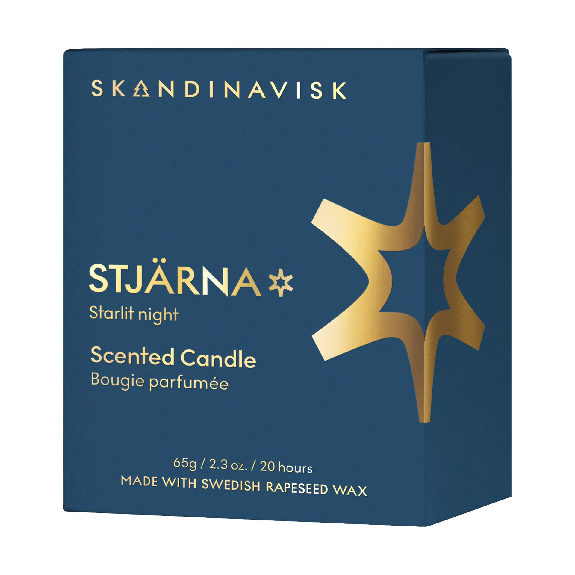 Stjärna Gold Symbol geurkaars, 65 g Skandinavisk