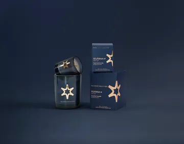 Stjärna Gold Symbol geurkaars - 65 g - Skandinavisk
