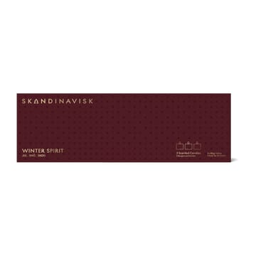 Winter Spirit Mini kaarsen geschenkset 3-delig - 3x90g - Skandinavisk