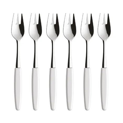 Skaugum dessertlepel 6-pack Pure White,  Skaugum of Norway