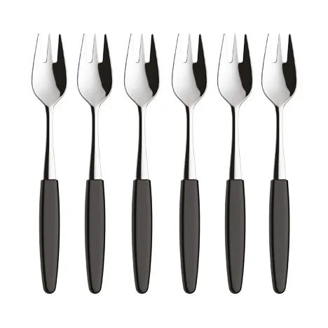 Skaugum dessertlepel 6-pack Urban Black,  Skaugum of Norway