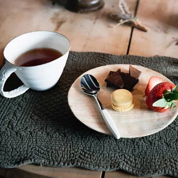 Skaugum dessertlepel Pure White - Skaugum of Norway