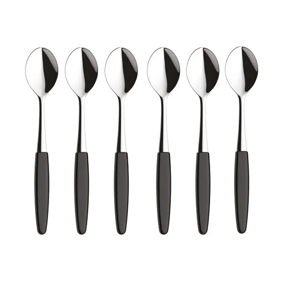 Skaugum koffielepel 6-pack Urban Black,  Skaugum of Norway