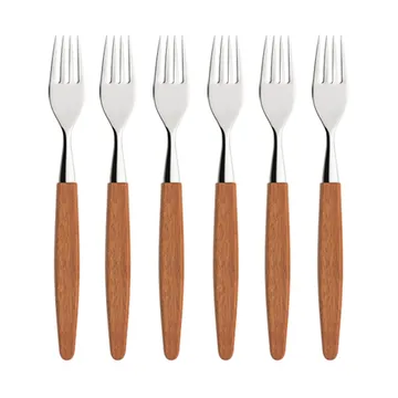 Skaugum vork 6-pack Ecco Teak - Skaugum of Norway