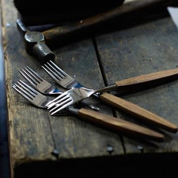 Skaugum vork 6-pack Ecco Teak - undefined - Skaugum of Norway