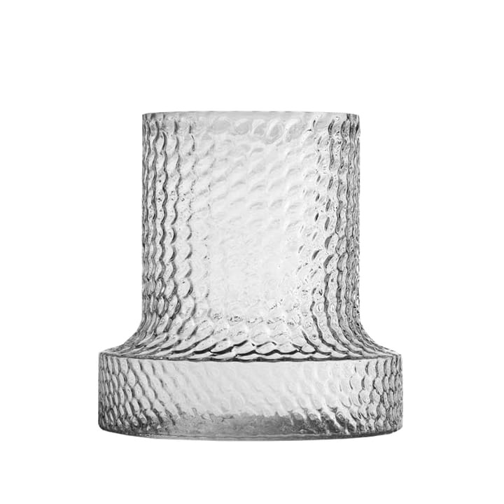 Kolonn vaas structuur, 30 cm Skrufs Glasbruk