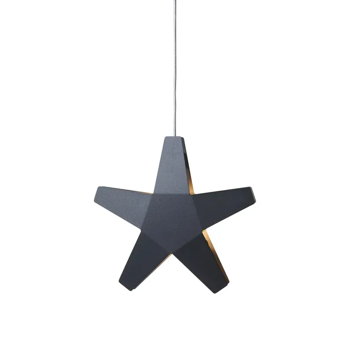 Advent Ster Adventster - Grijs-grijze kabel, 60 cm - SMD Design