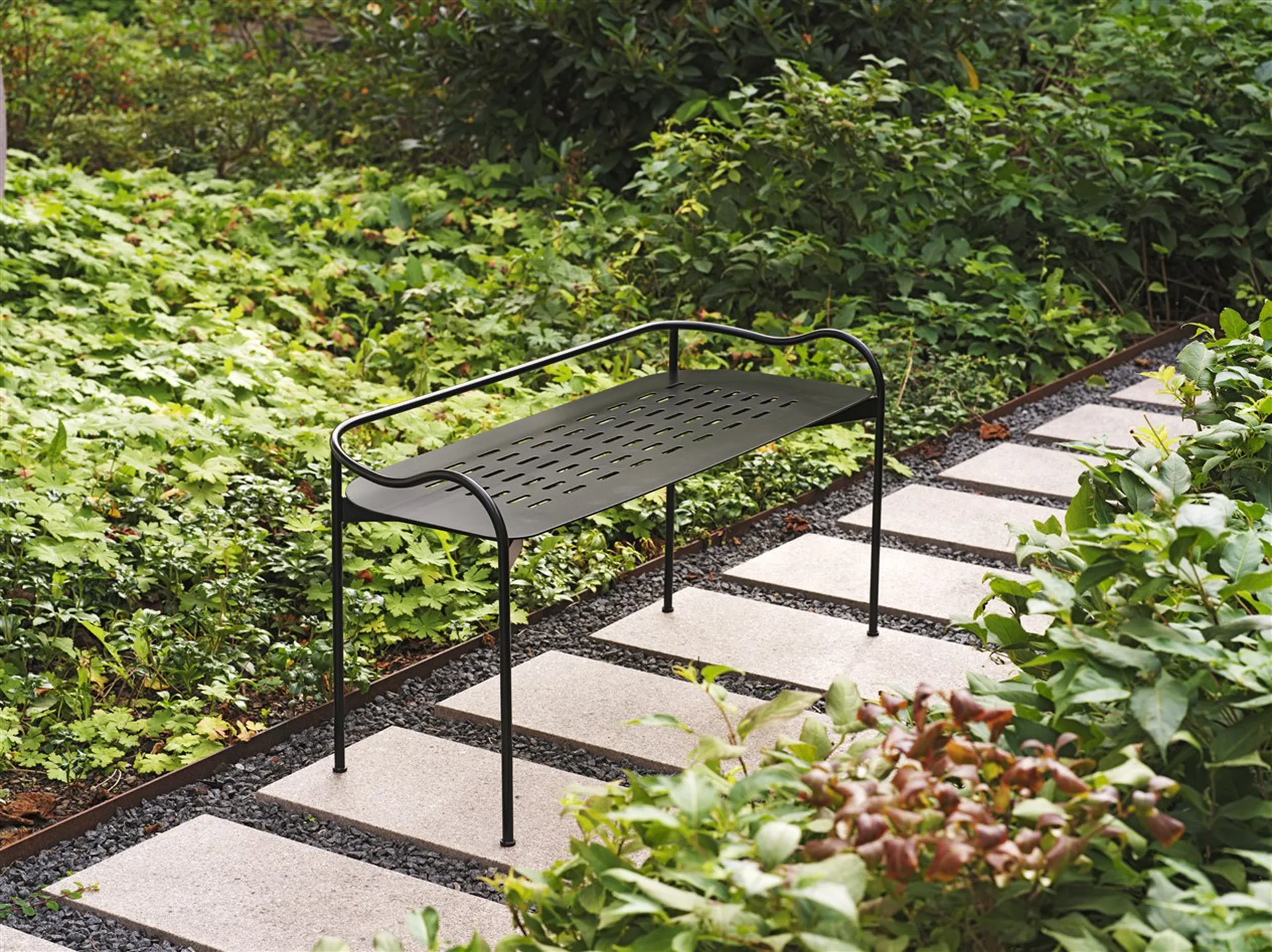 Bubble Outdoor bankje, Zwart SMD Design